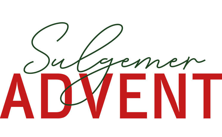 Sulgemer Advent Schriftzug
