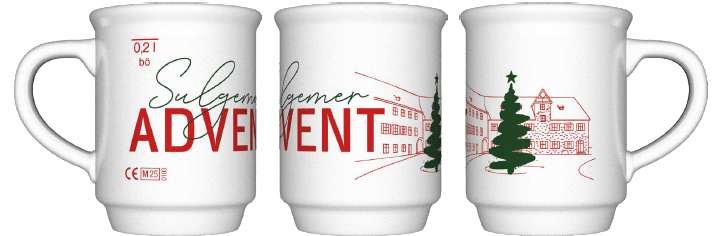 Weihnachtsmarkttasse Sulgemer Advent